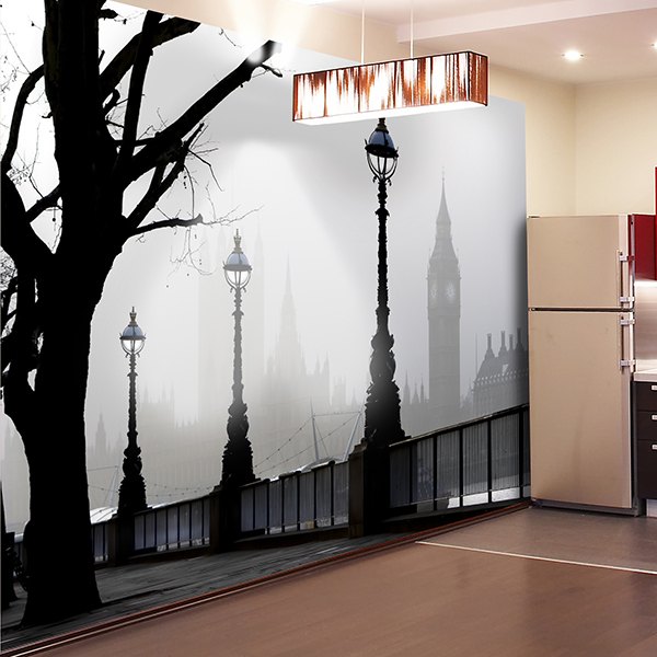 Wall Murals: Mysterious London 0