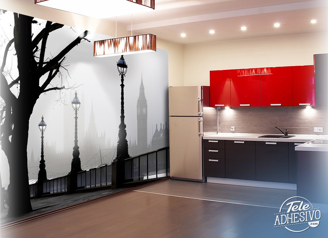 Wall Murals: Mysterious London