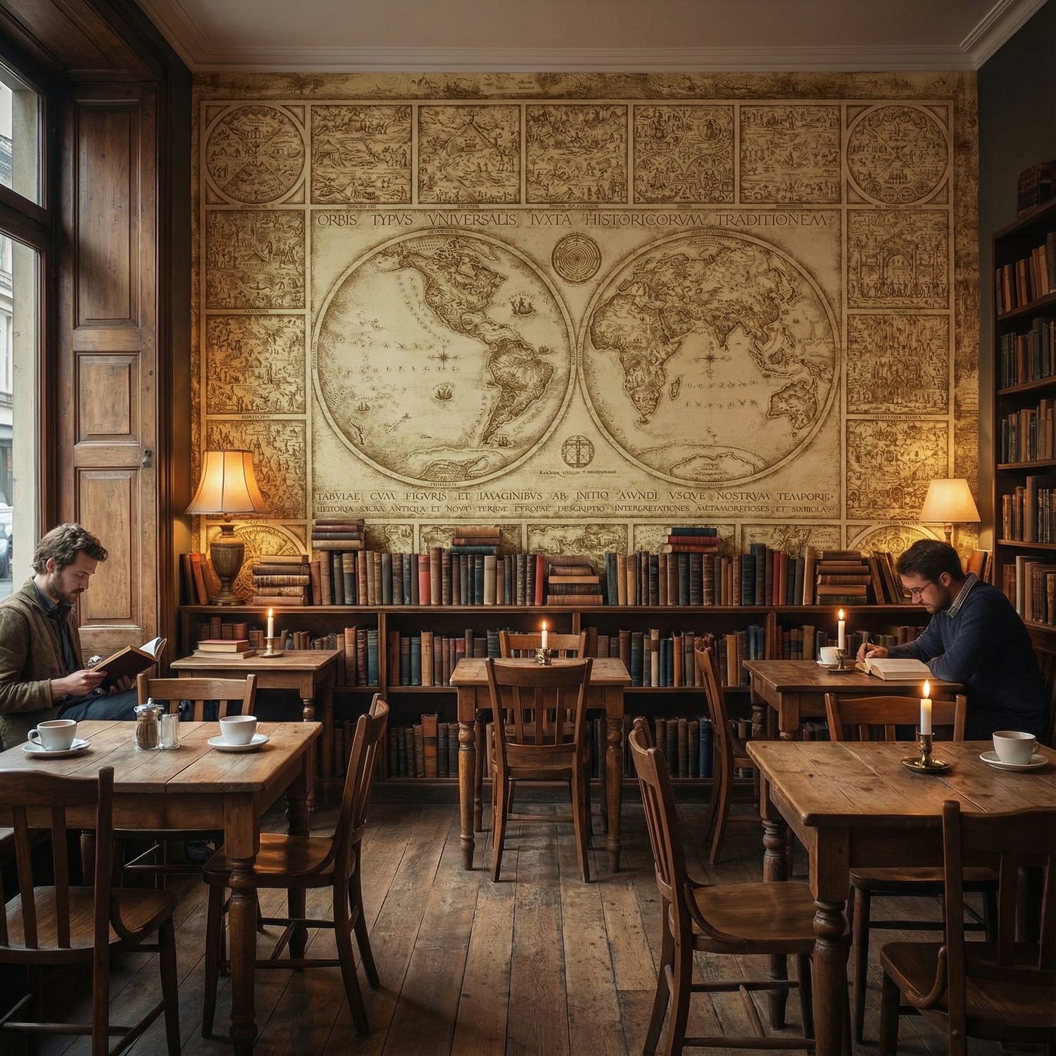 Wall Murals: World map Orvis Typus Universalis