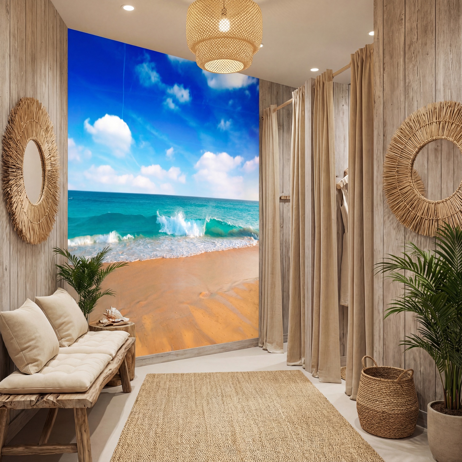 Wall Murals: Paradise beach