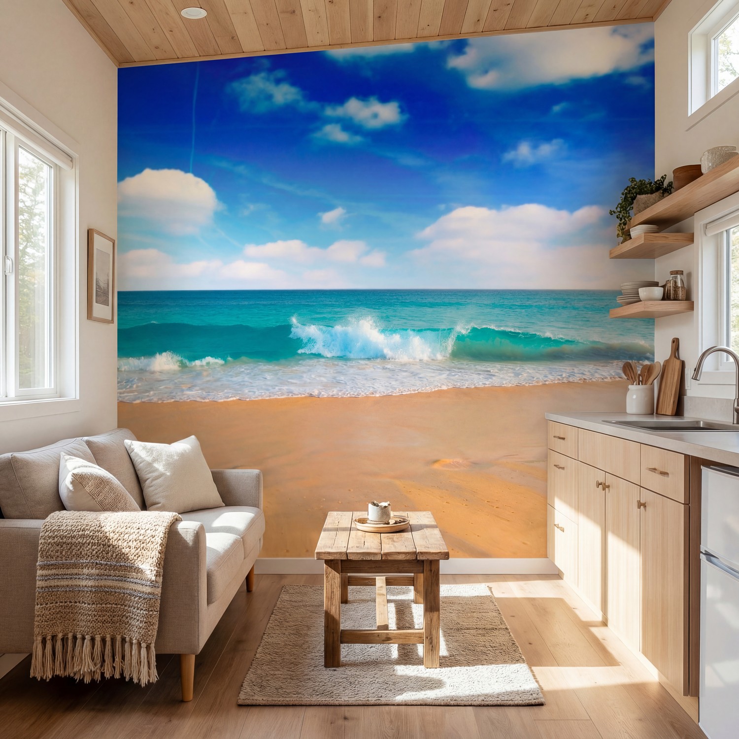 Wall Murals: Paradise beach
