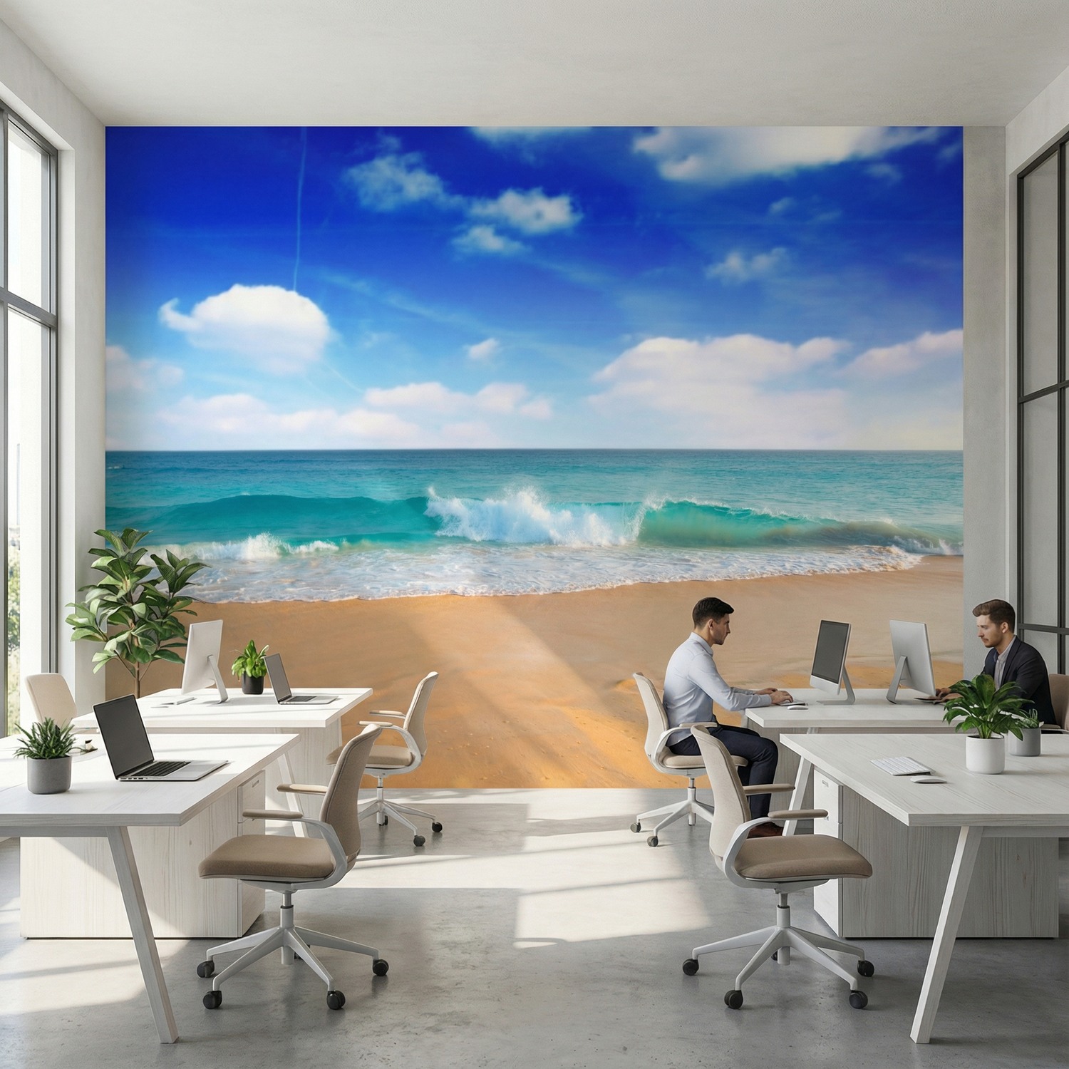 Wall Murals: Paradise beach