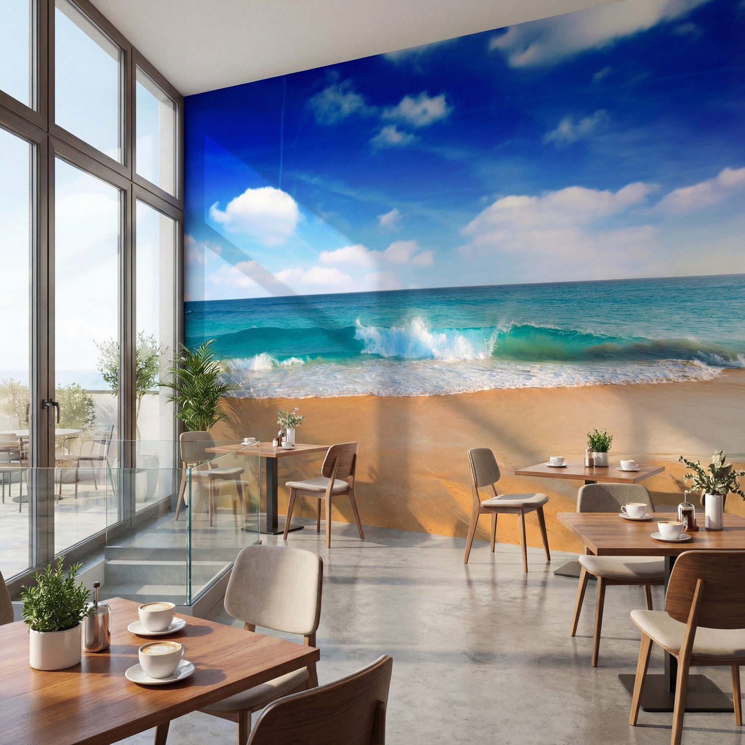 Wall Murals: Paradise beach