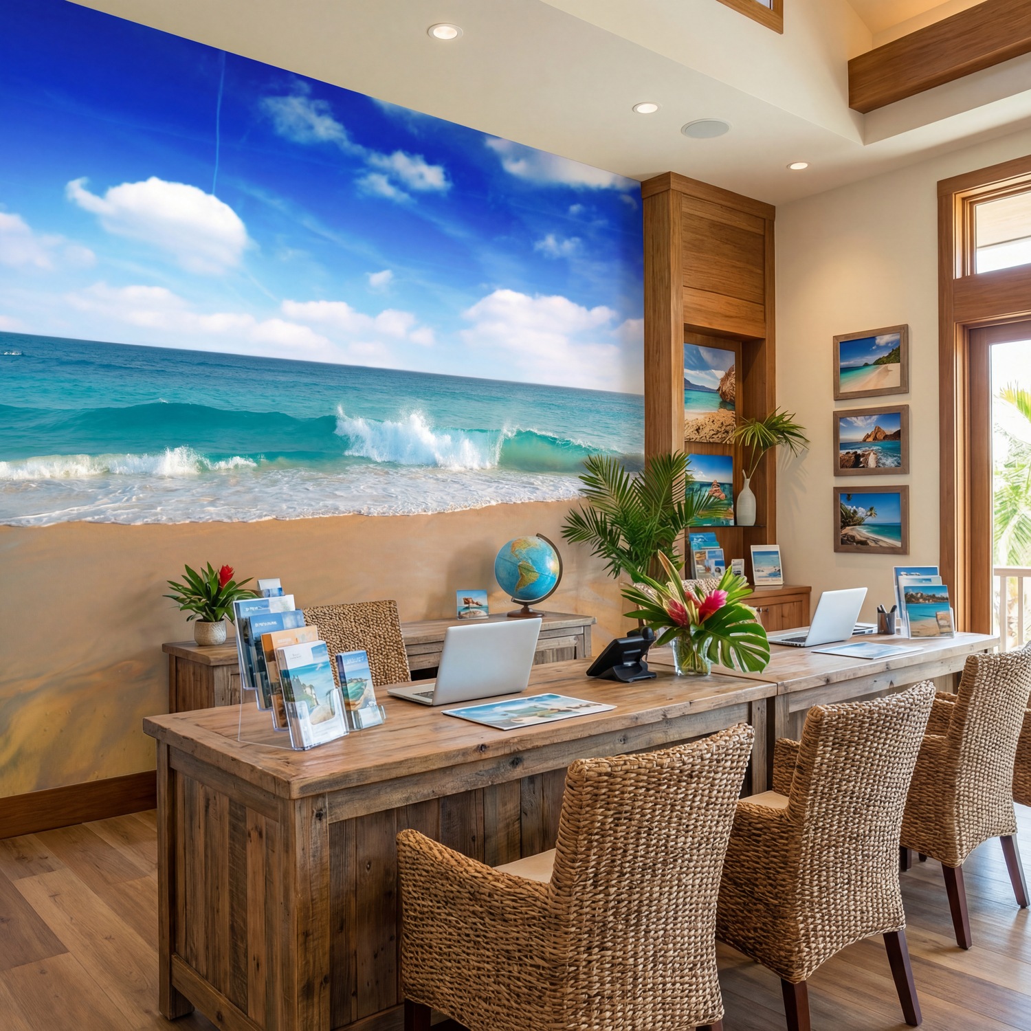 Wall Murals: Paradise beach