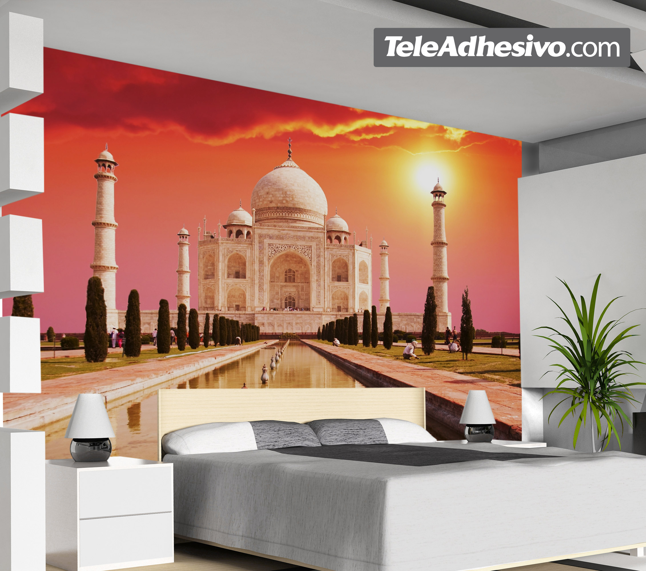 Wall Murals: Taj Mahal