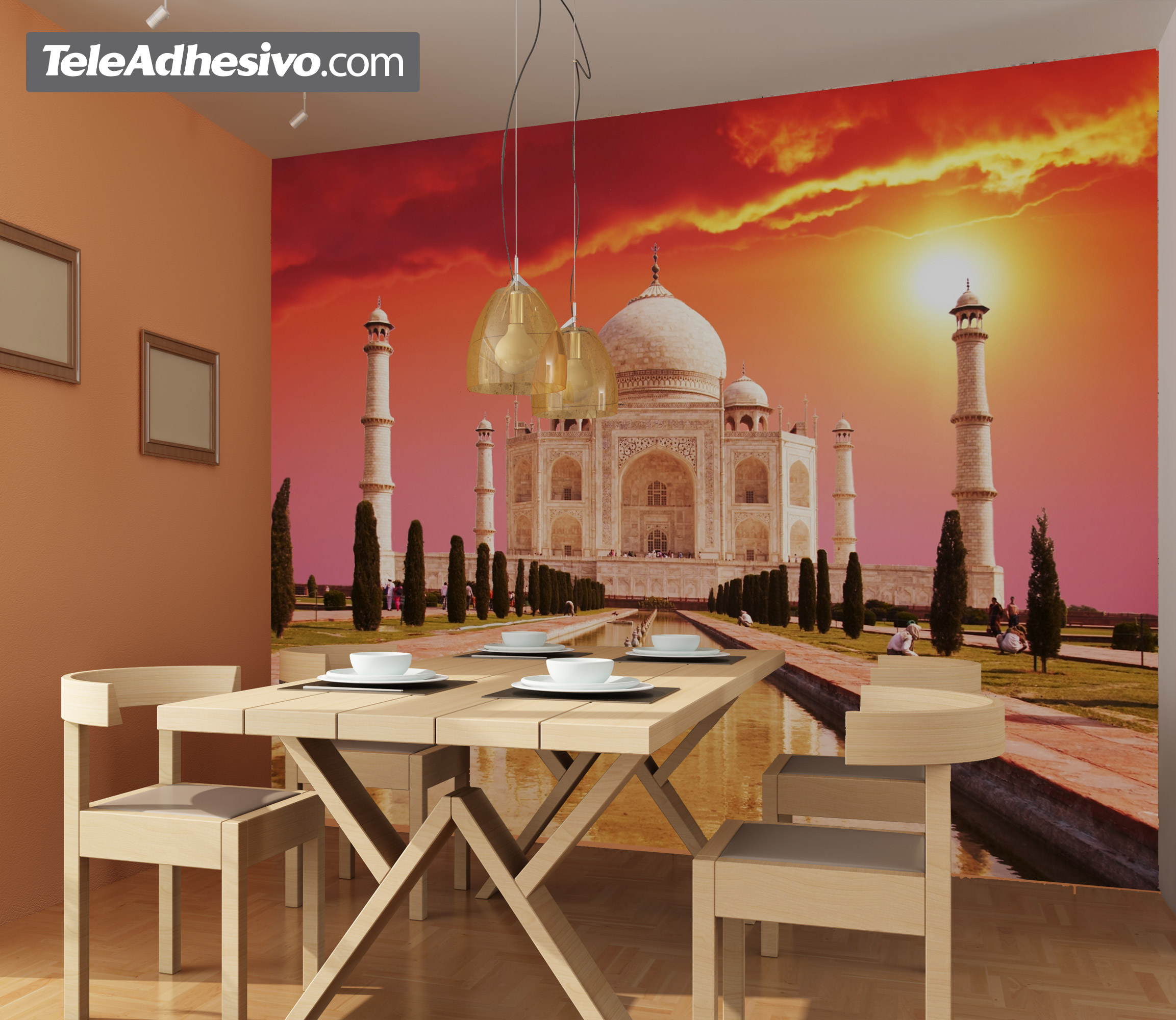 Wall Murals: Taj Mahal