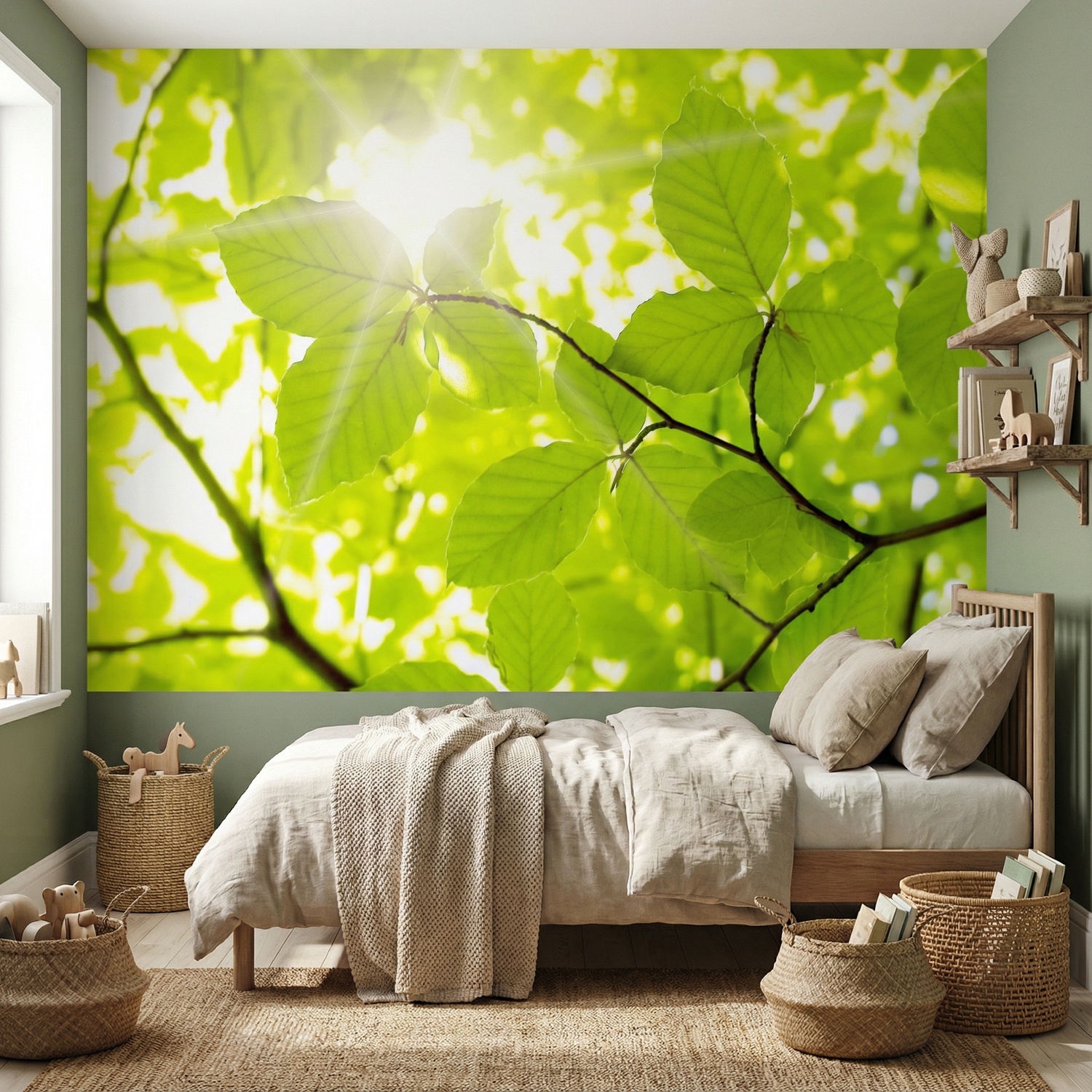 Wall Murals: Leaves