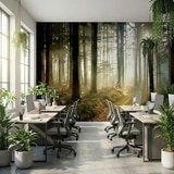 Wall Murals: Mysterious forest 4