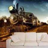 Wall Murals: West locomotive 2