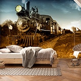 Wall Murals: West locomotive 3