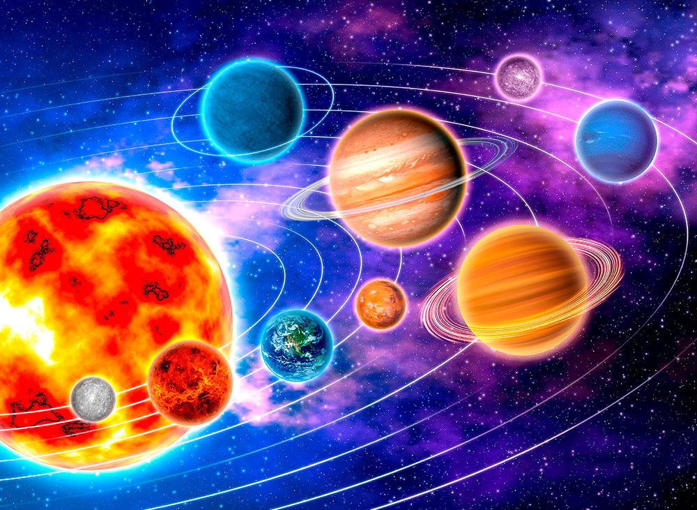 Wall Murals: Solar System