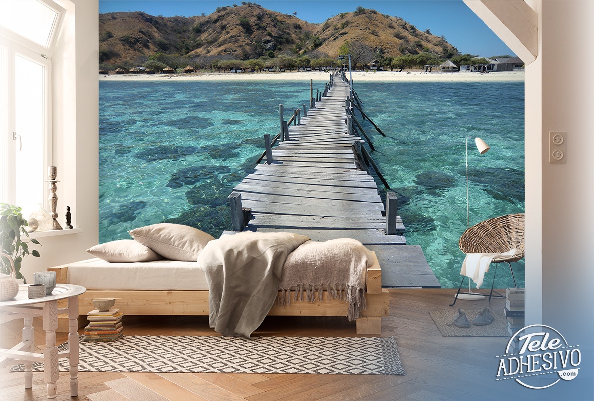 Wall Murals: Puente en el mar