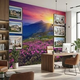 Wall Murals: Sunset in the mountains 19