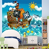 Wall Murals: Pirates Kids 3