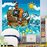 Wall Murals: Pirates Kids 3
