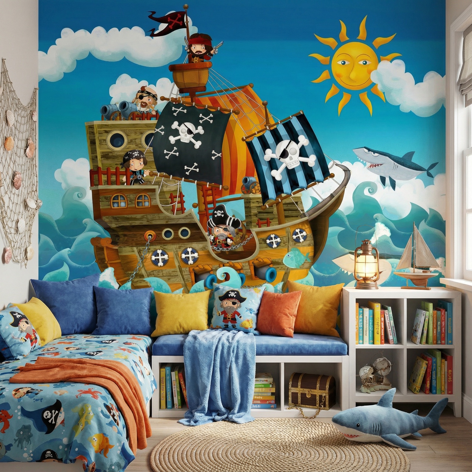 Wall Murals: Pirates Kids