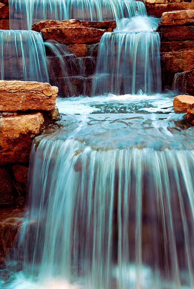 Wall Murals: Waterfall and stones