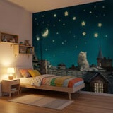Wall Murals: Cat on the roof 15