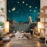 Wall Murals: Cat on the roof 19