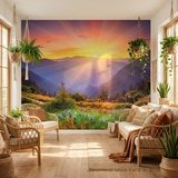 Wall Murals: Sunset Country 11