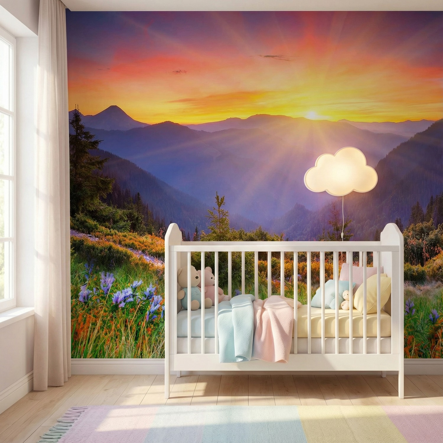 Wall Murals: Sunset Country