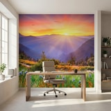 Wall Murals: Sunset Country 4