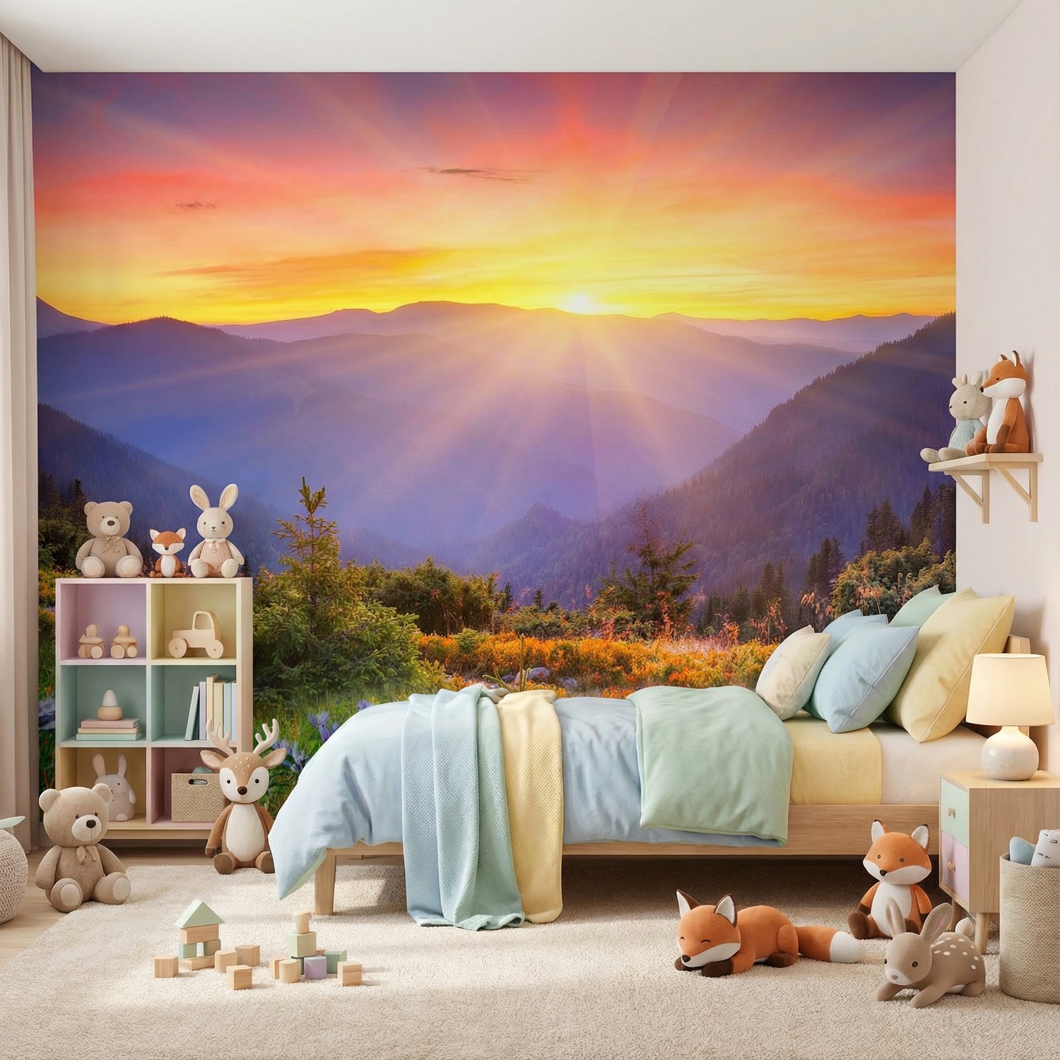 Wall Murals: Sunset Country