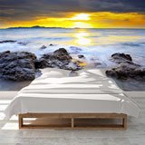 Wall Murals: Rocks at Sunset 2