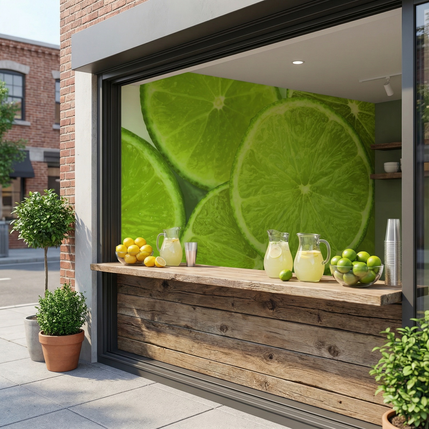 Wall Murals: Limes