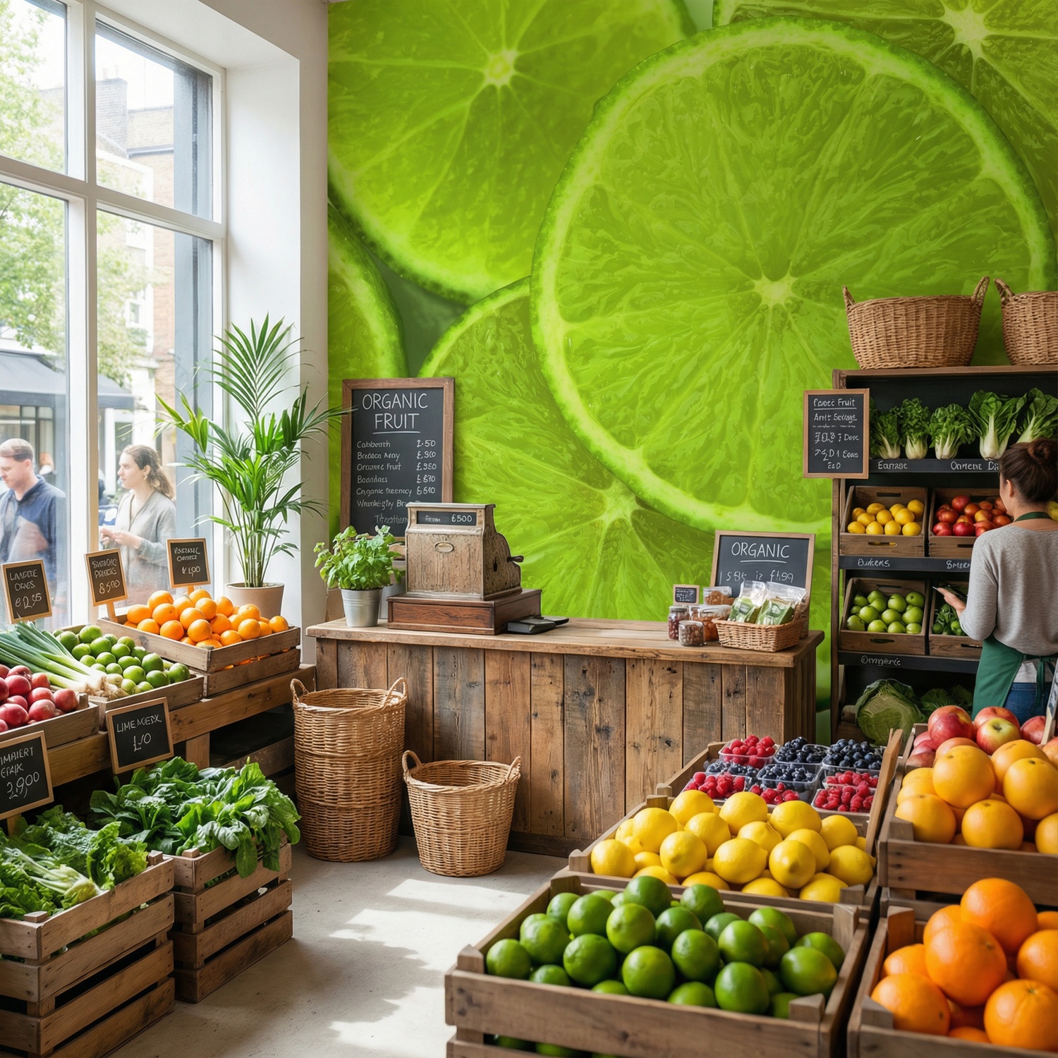 Wall Murals: Limes