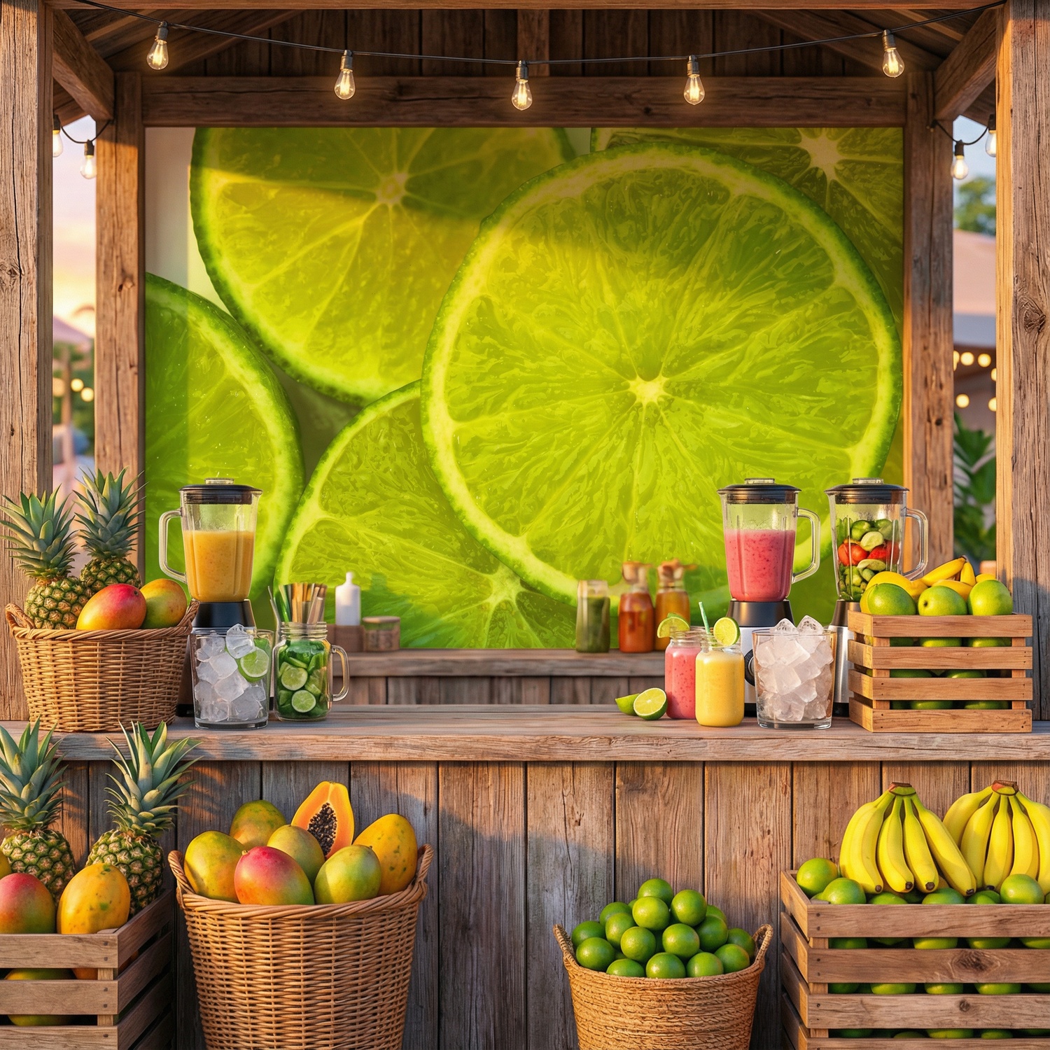 Wall Murals: Limes