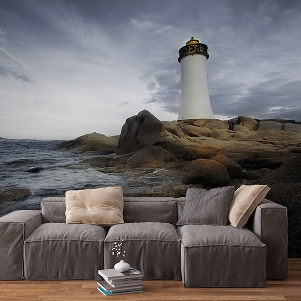 Wall mural Maritime lighthouse | MuralDecal.com