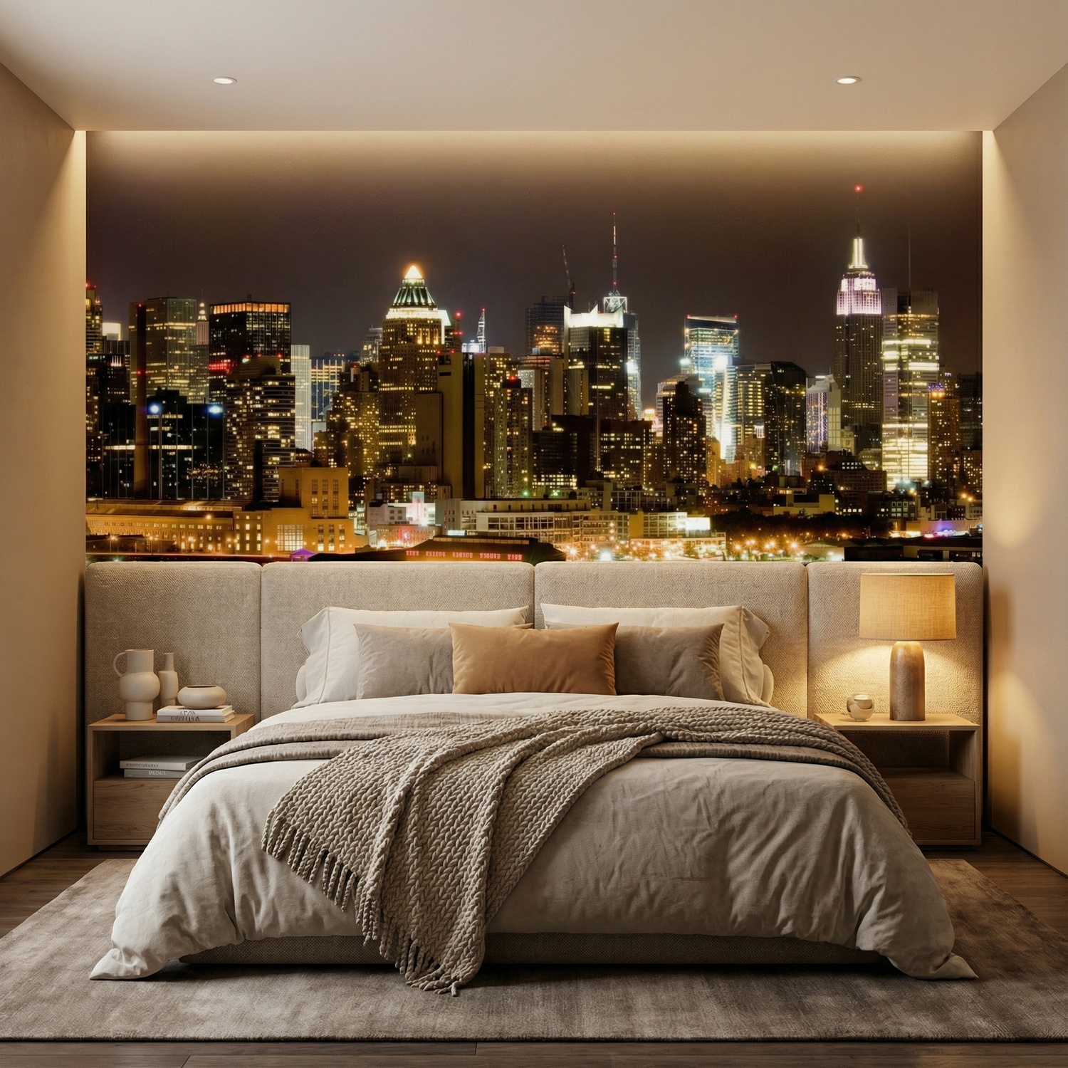 Wall Murals: New York night