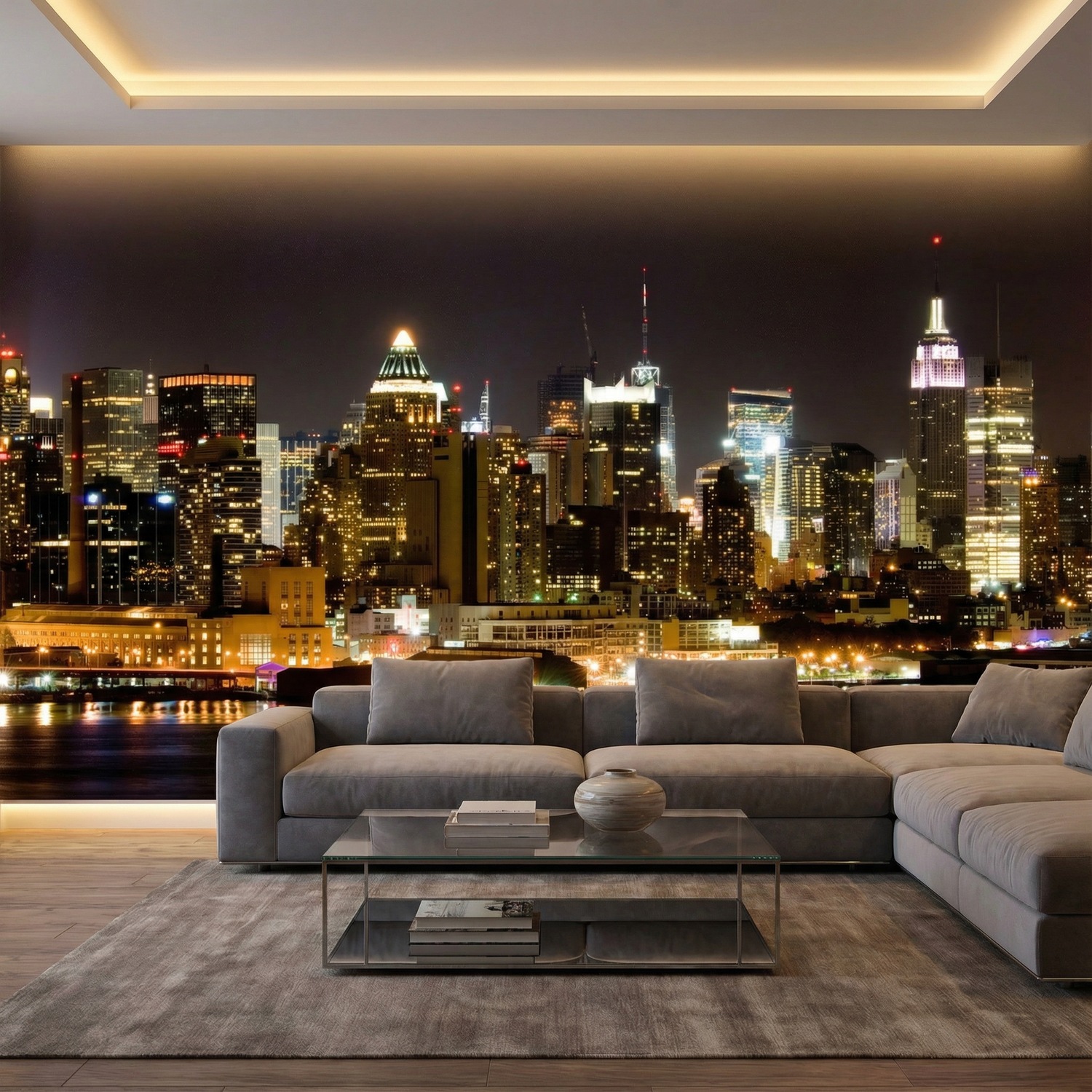 Wall Murals: New York night