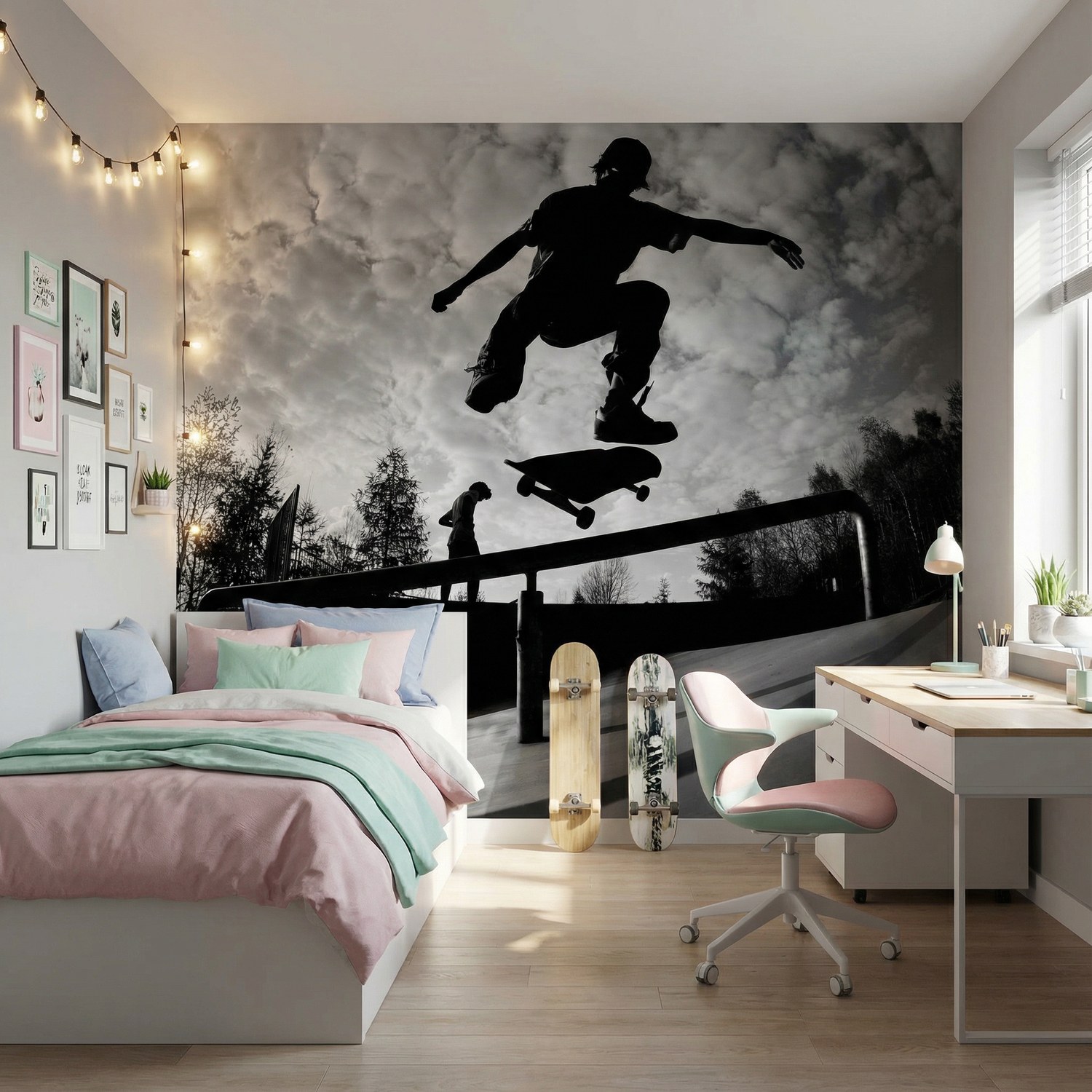 Wall Murals: Skate