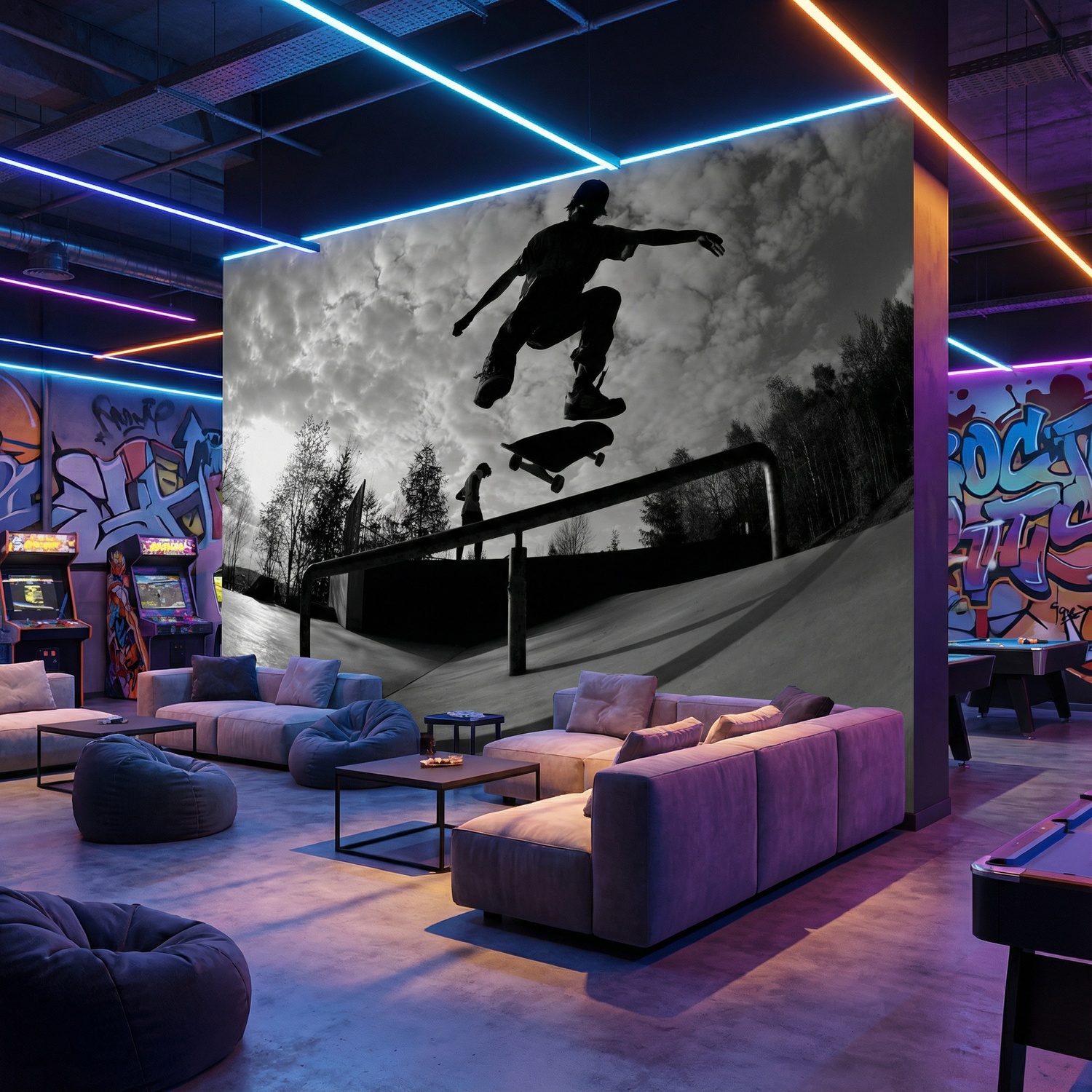 Wall Murals: Skate