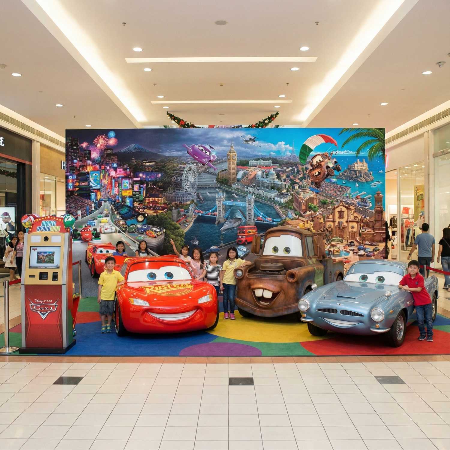 Wall Murals: Cars Movie