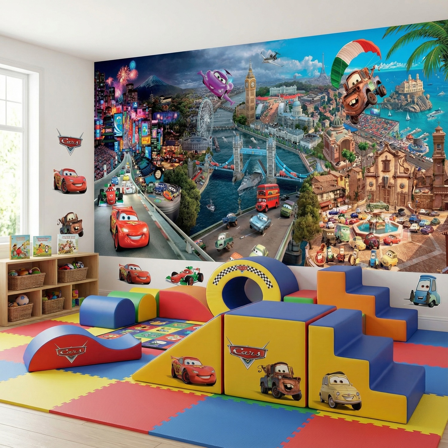 Wall Murals: Cars Movie