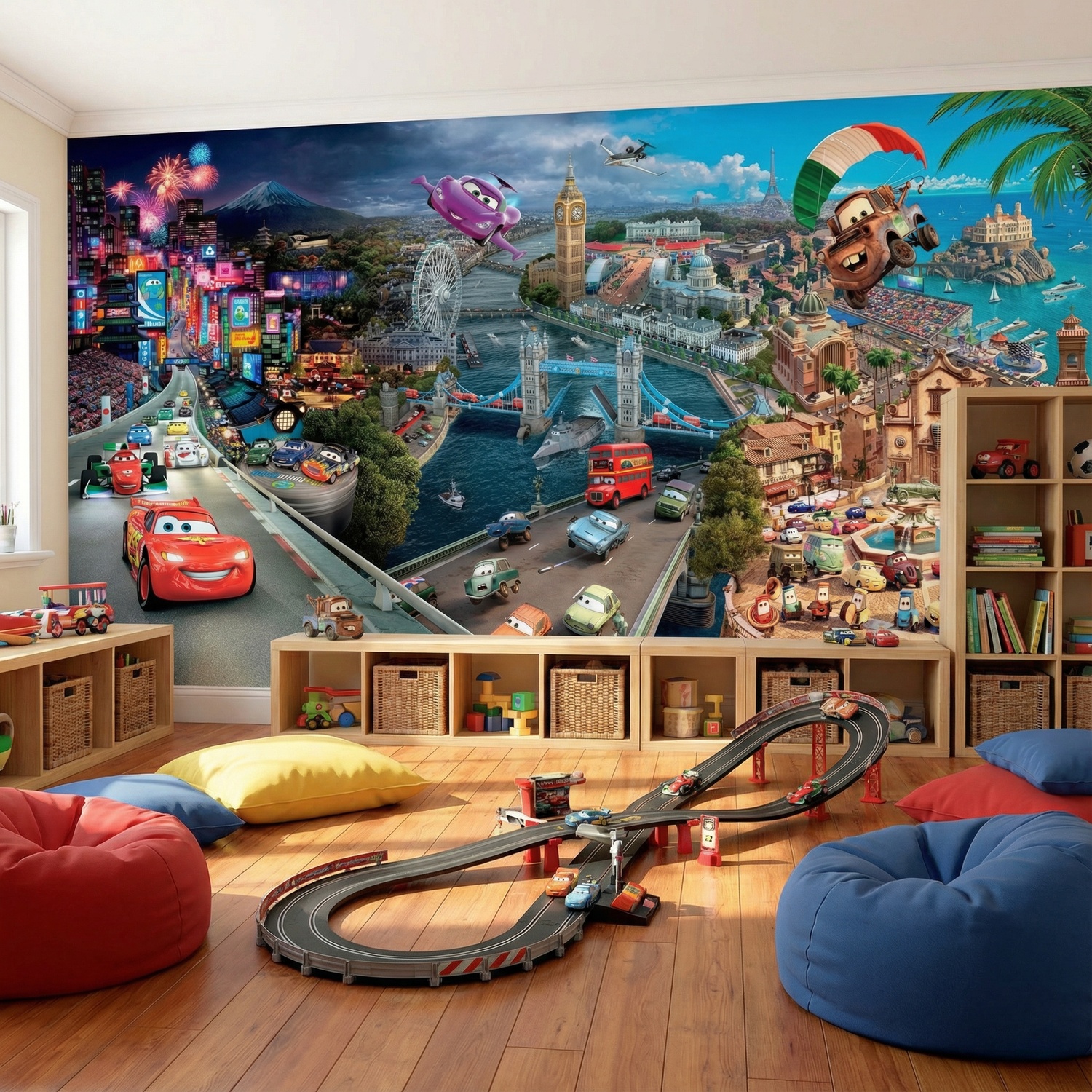 Wall Murals: Cars Movie