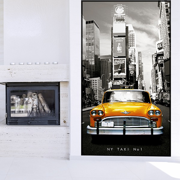 Wall Murals: New York taxi 0