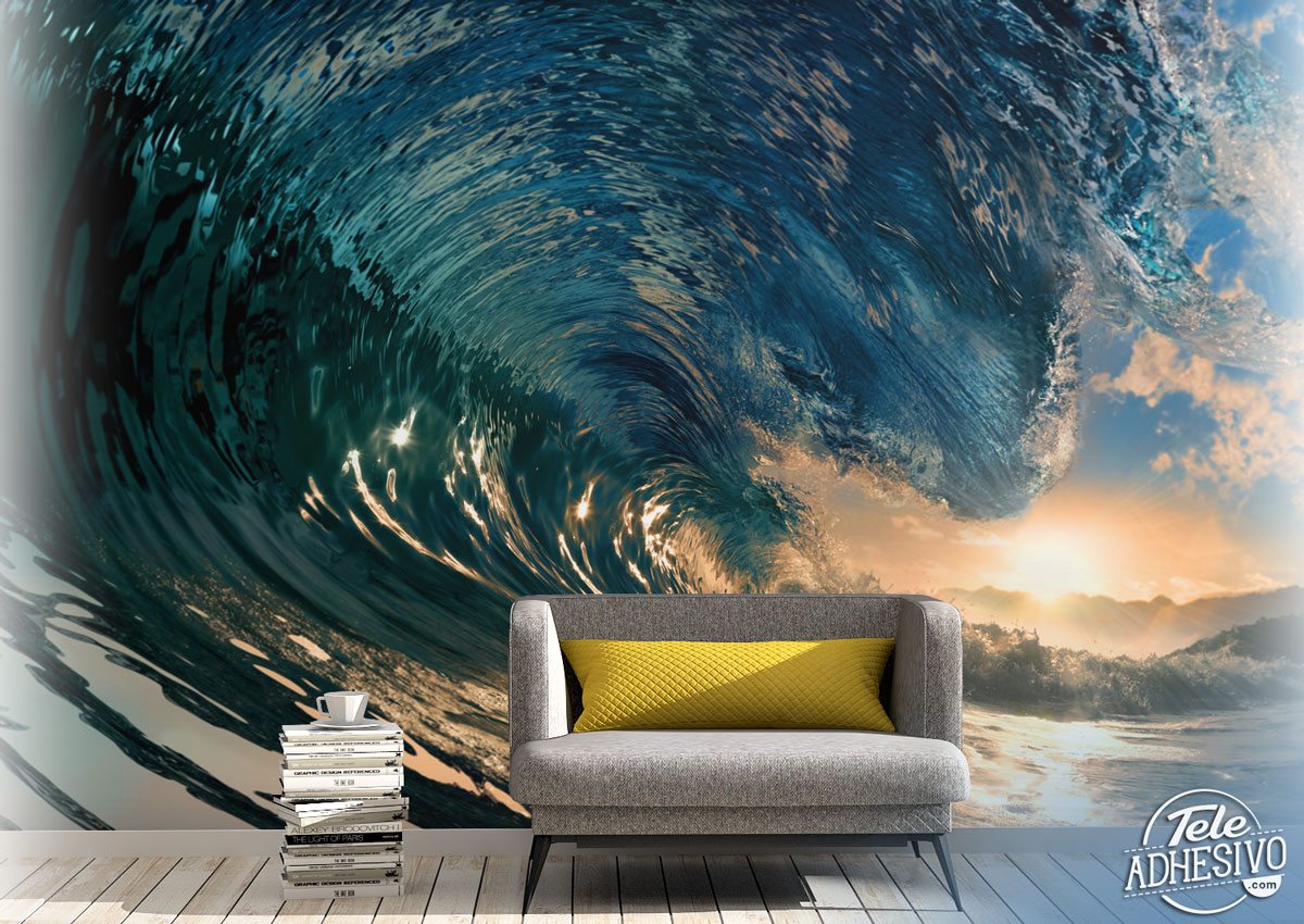 Wall Murals: Under the wave
