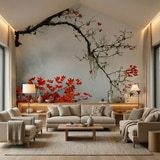 Wall Murals: Japanese Sakura 8
