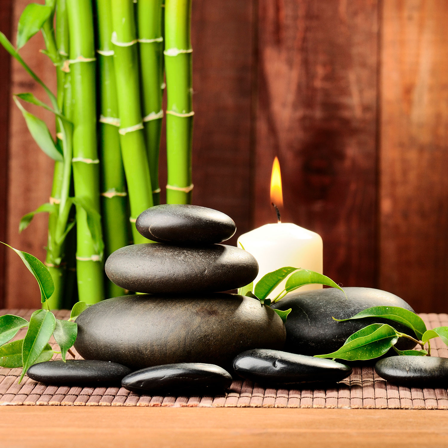 Wall Murals: Jade Stones