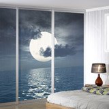 Wall Murals: Moon over the sea 2