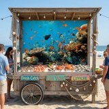 Wall Murals: Reef fish 15