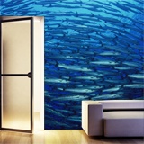 Wall Murals: Bank of fish 3