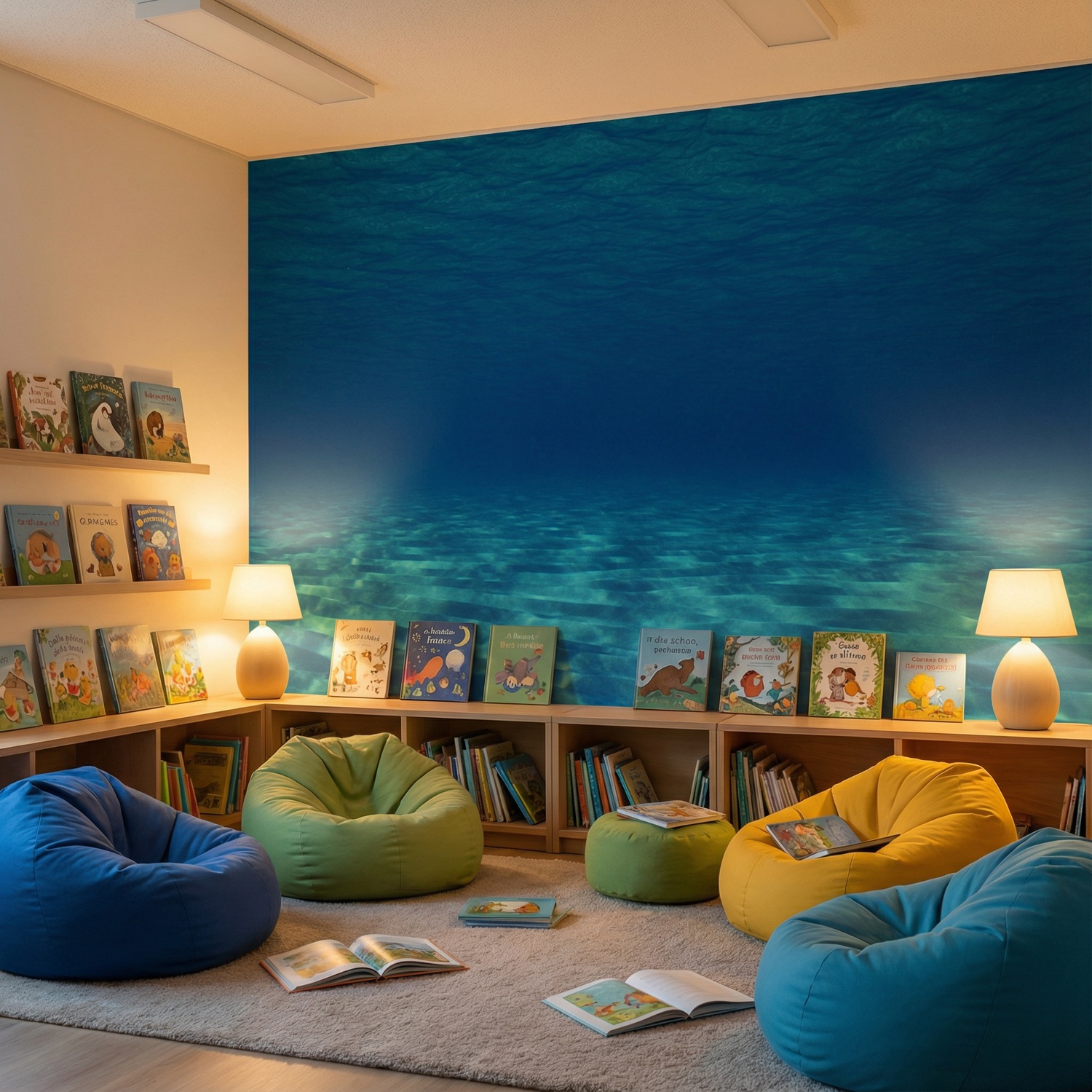 Wall Murals: Marine depths