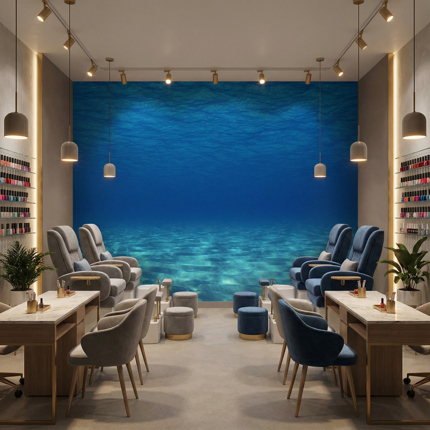 Wall Murals: Marine depths