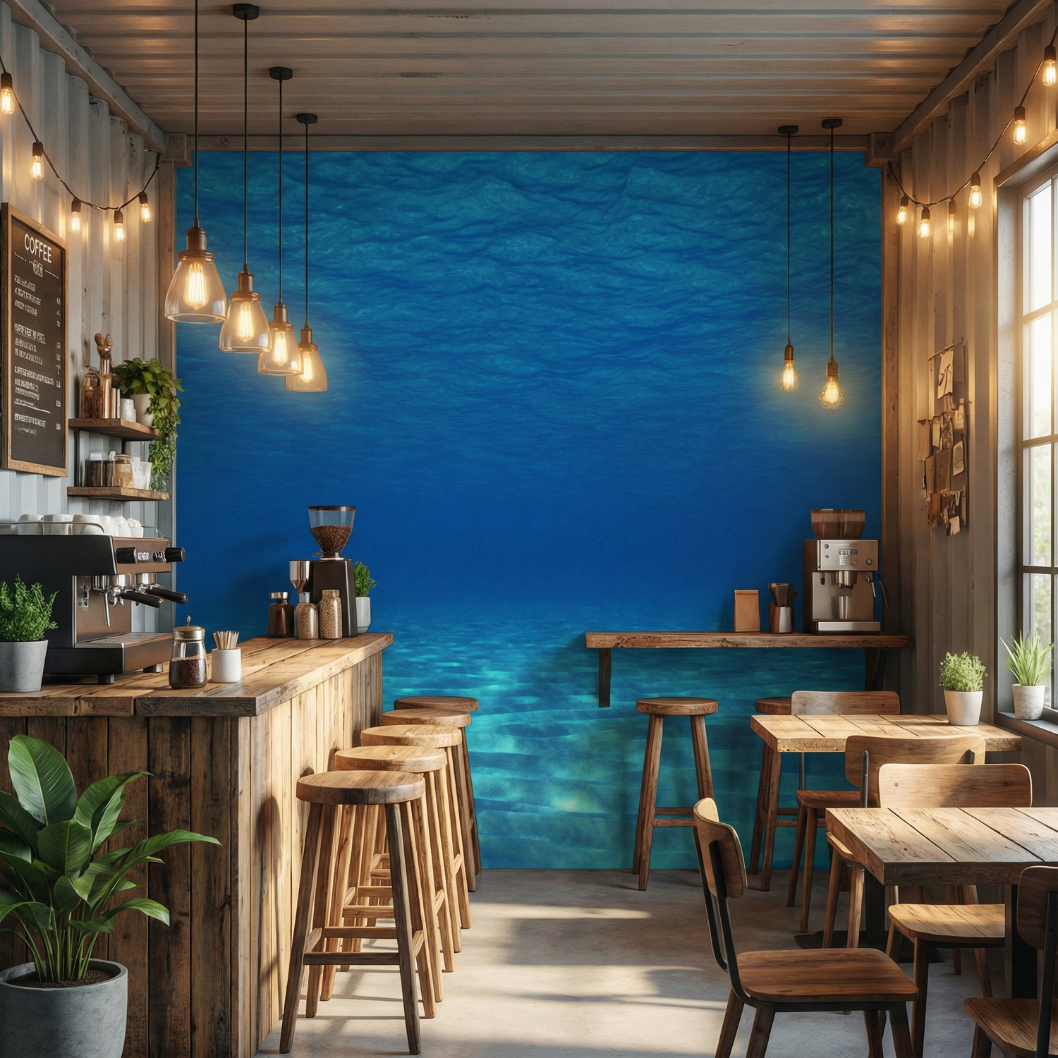 Wall Murals: Marine depths