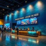 Wall Murals: Marine depths 8